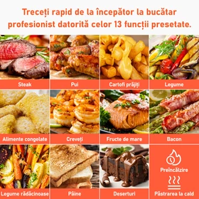 Imagine 4/9 - Friteuză cu aer cald Cosori Premium (Alb) CP158-AF-RXW