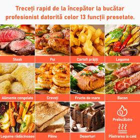 Imagine 4/9 - Friteuză cu aer cald Cosori Premium (Alb) CP158-AF-RXW