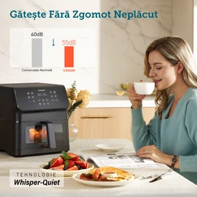 Imagine 11/12 - Friteuză cu Aer Cald Cosori Premium II Plus, 6,2 litri