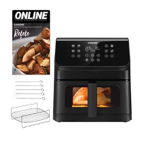 Imagine 1/12 - Friteuză cu Aer Cald Cosori Premium II Plus, 6,2 litri