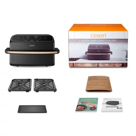 Imagine 8/8 - Friteuză cu aer cald COSORI Dual Blaze Twinfry™ Compact 8,6 litri