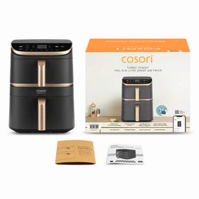 Imagine 2/13 - Friteuză cu aer cald COSORI Turbo Tower Pro Smart