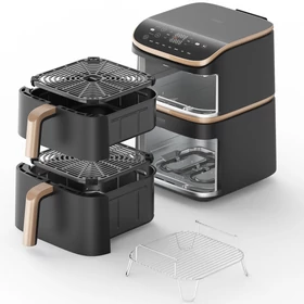 Imagine 6/13 - Friteuză cu aer cald COSORI Turbo Tower Pro Smart