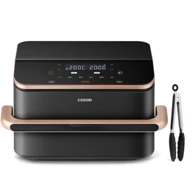 Imagine 1/12 - Friteuză cu Aer Cald Cosori Dual Blaze TwinFry, 10 litri