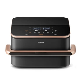 Imagine 4/12 - Friteuză cu Aer Cald Cosori Dual Blaze TwinFry, 10 litri