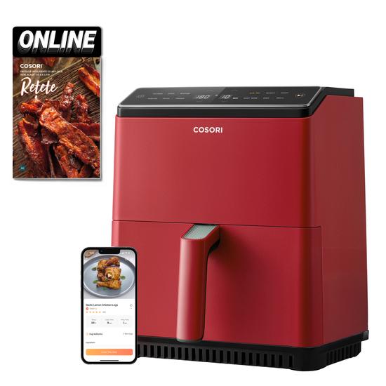 Friteuză cu aer cald Cosori Dual Blaze (Roșu) CAF-P583S-REU