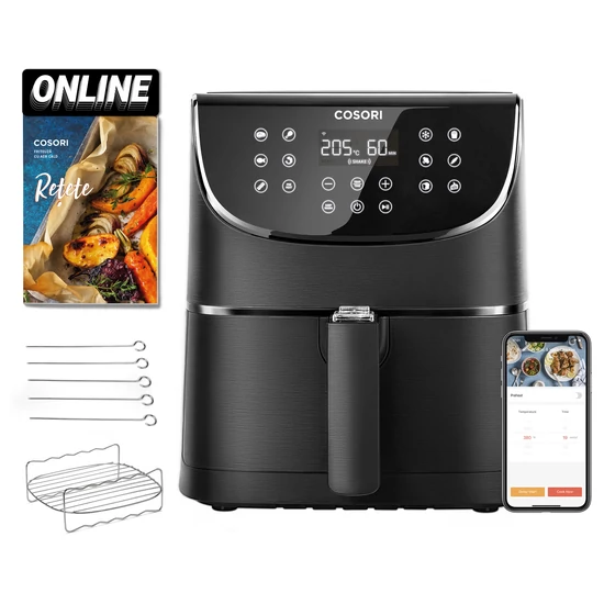 Friteuză cu aer cald Cosori Premium Smart CS158-AF-RXB