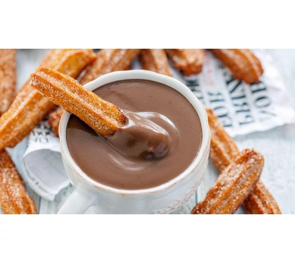 Churros cu sos de ciocolată mexican