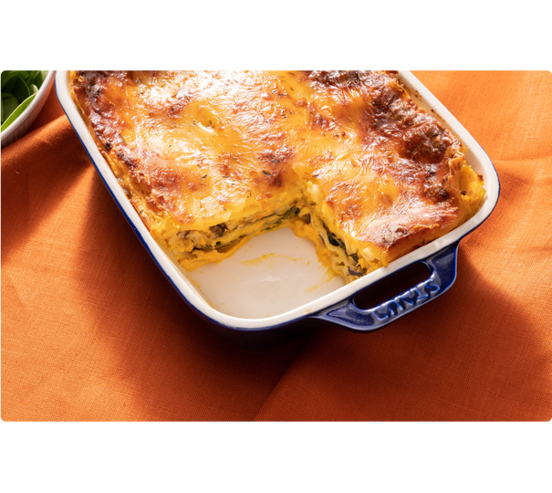 Lasagna cu dovleac
