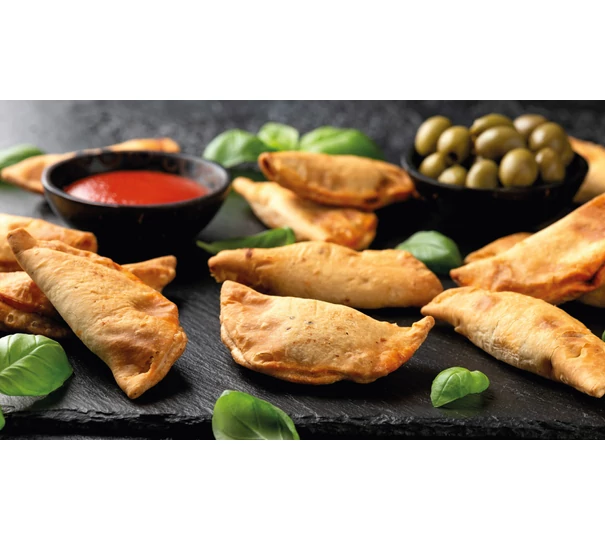 Mini pizza calzone
