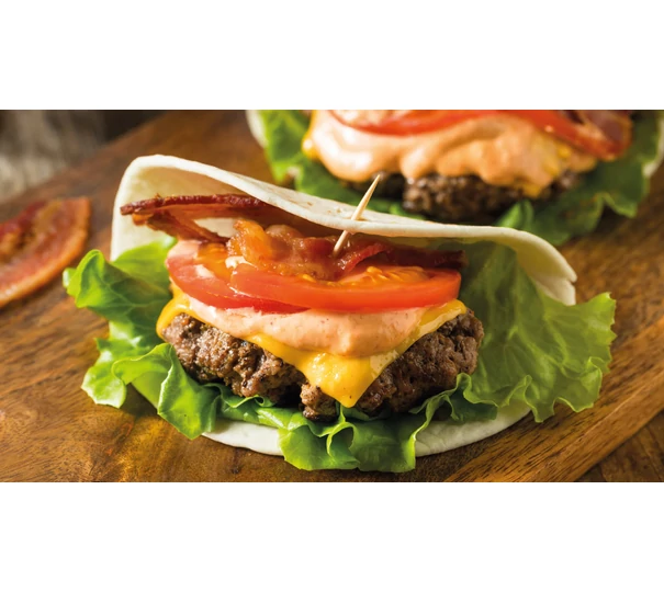  Taco Smash Burger cu sos Big Mac