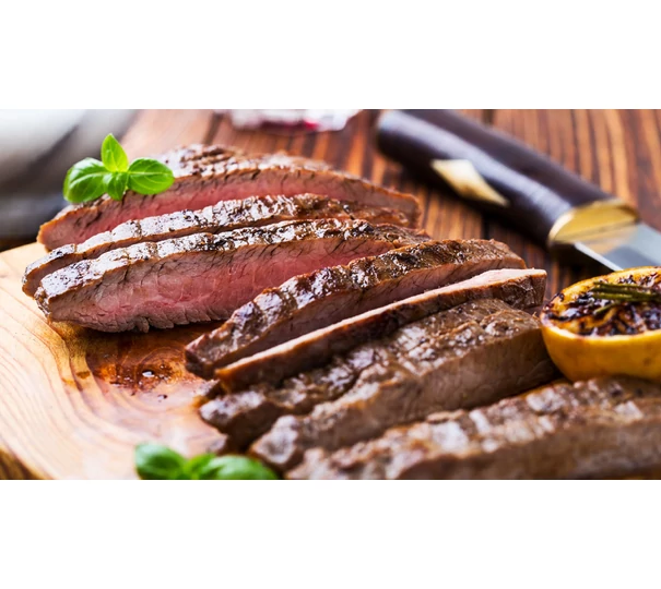 Steak Flank cu Muștar Balsamic