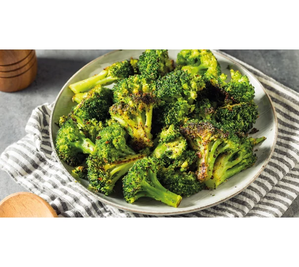 Broccoli și ceapă prăjite cu za’atar