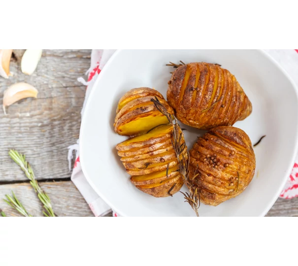 Cartofi Hasselback