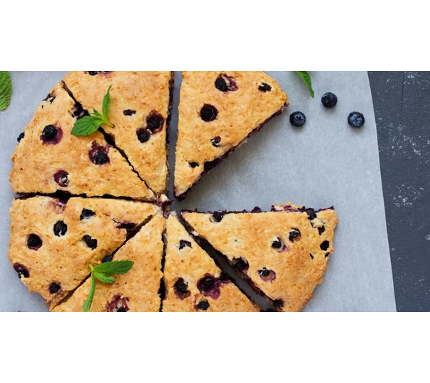 Scones de afine cu ghimbir