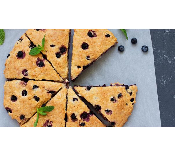 Scones de afine cu ghimbir