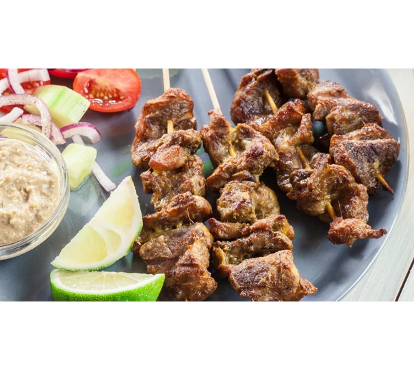 Frigărui de porc Teriyaki