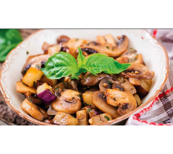 Stir Fry cu vinete și ciuperci 