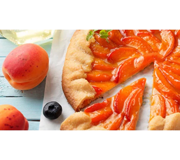 Galette cu mere și cremă de brânză