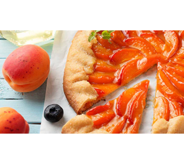 Galette cu mere și cremă de brânză