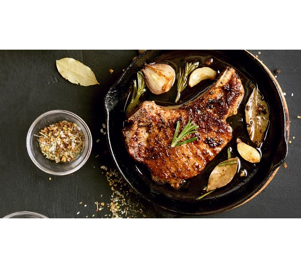 Cotlete de porc de Carolina de Nord